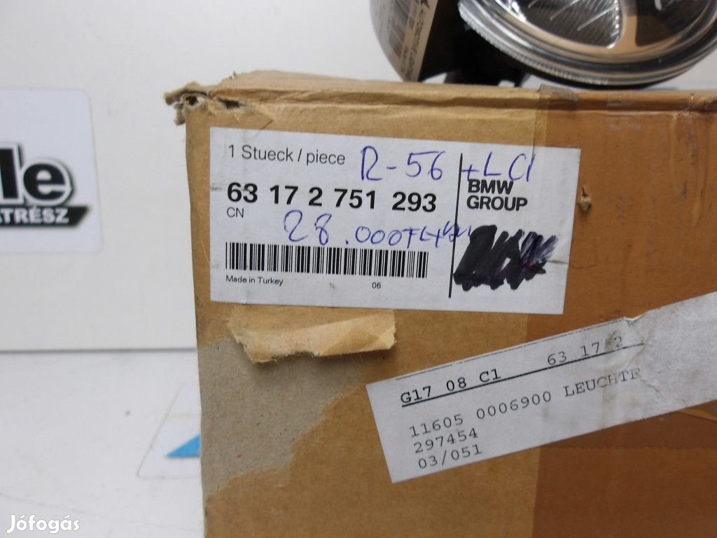 MINI [GYÁRI ÚJ]  ködlámpa Jobb R56 LCI